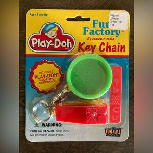 Play-doh fun factory Keychain Basic Fun